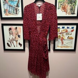 BNWT DVF Wrap Dress